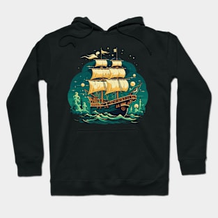 Pirate ship Hoodie